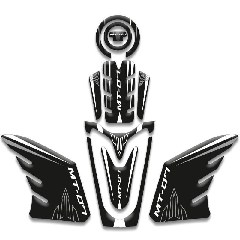 YAMAHA MT 07 UYUMLU TANK PAD SET (2021-2024)
