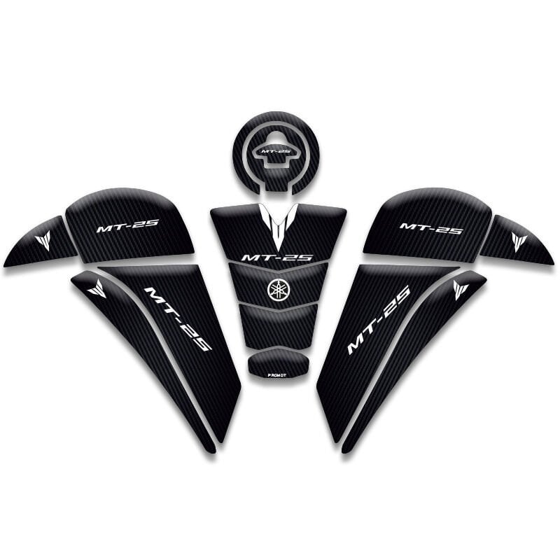 YAMAHA MT 25 UYUMLU TANK PAD SET (2020-2024)