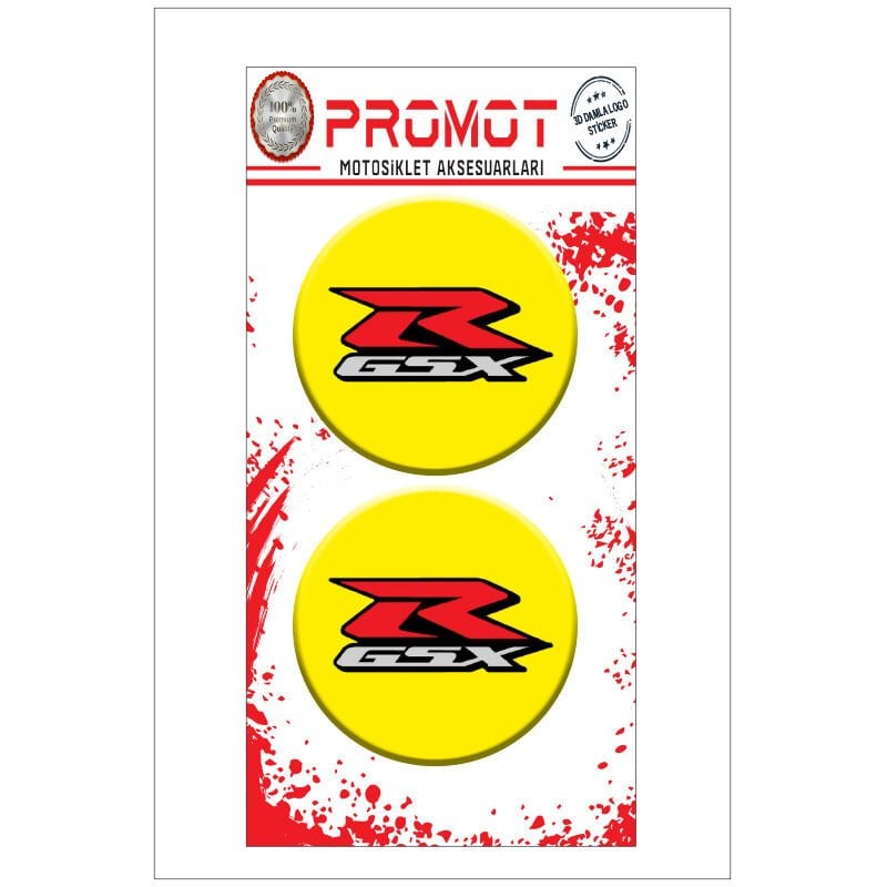 GSXR UYUMLU DAMLA LOGO STİCKER