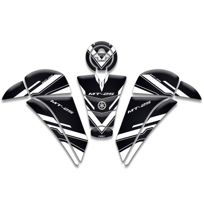 YAMAHA MT 25 UYUMLU TANK PAD SET (2020-2024)