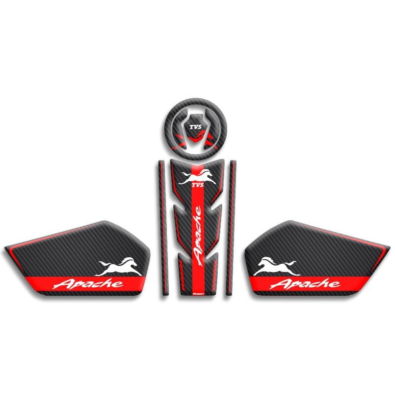 TVS APACHE UYUMLU TANK PAD SET