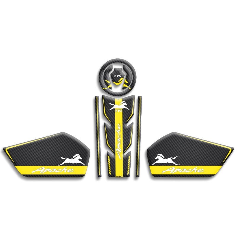 TVS APACHE UYUMLU TANK PAD SET