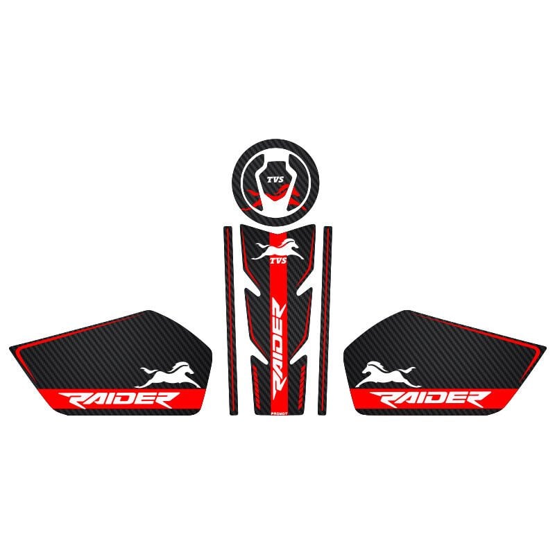 TVS RAİDER 125 UYUMLU TANK PAD SET
