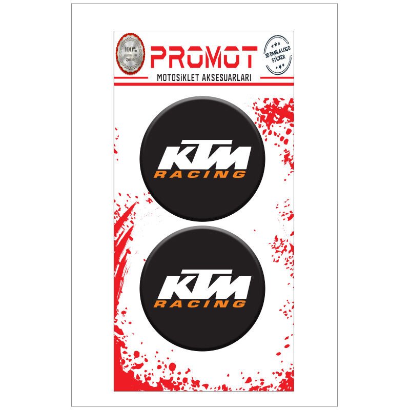 KTM TASARIM DAMLA LOGO STİCKER