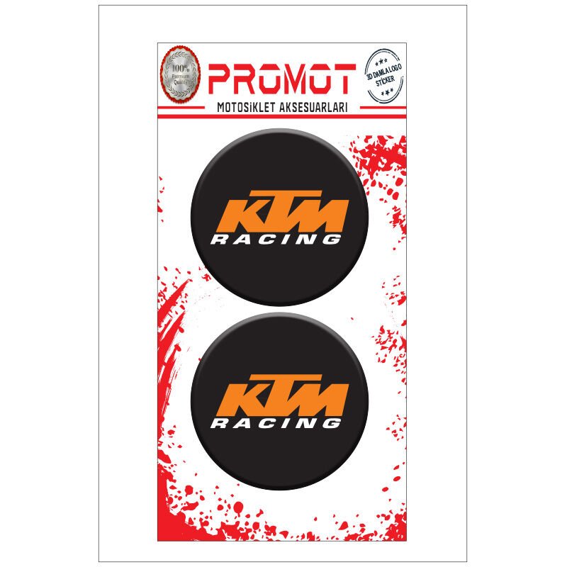 KTM TASARIM DAMLA LOGO STİCKER