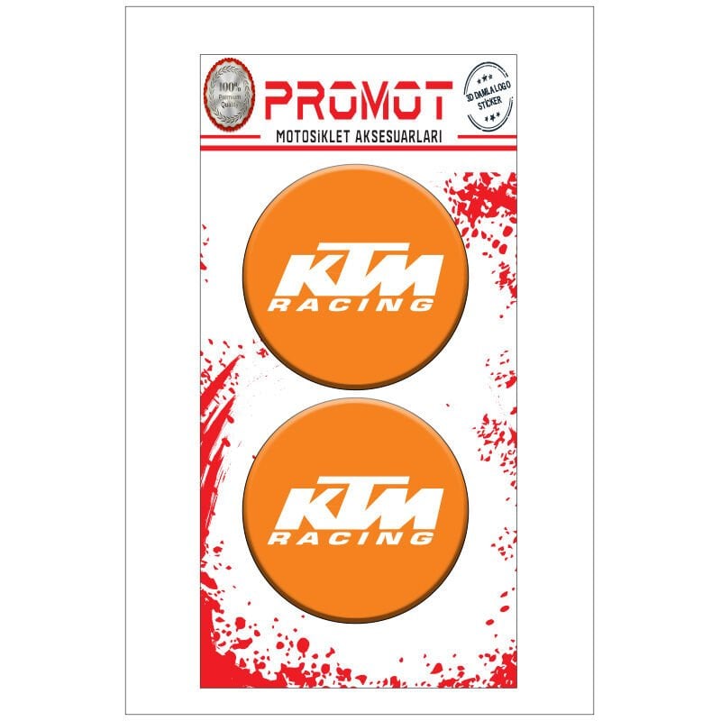 KTM TASARIM DAMLA LOGO STİCKER