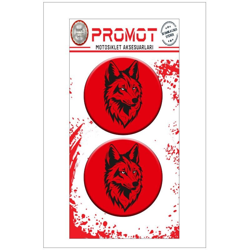 KURT TASARIM DAMLA LOGO STİCKER