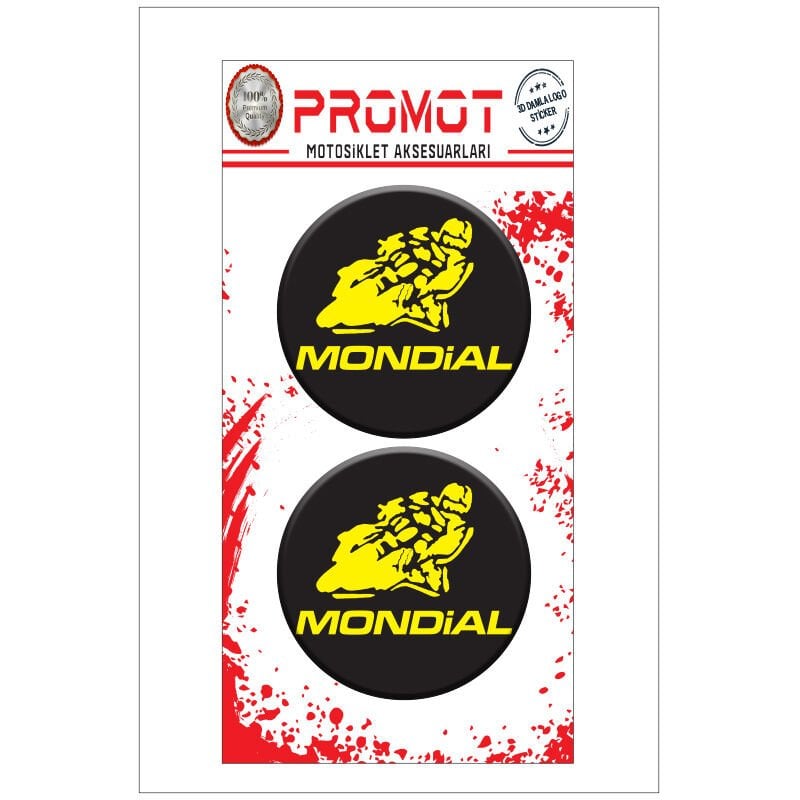 MONDIAL UYUMLU DAMLA LOGO STİCKER