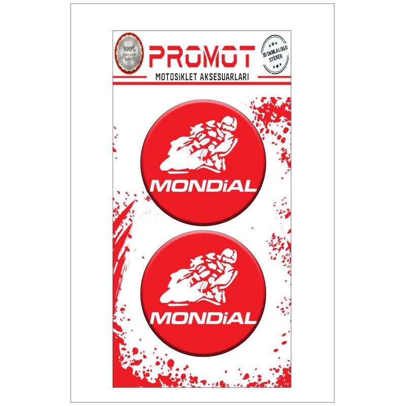 MONDIAL UYUMLU DAMLA LOGO STİCKER