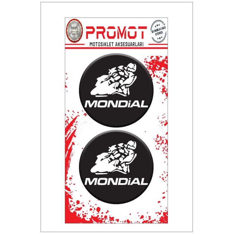 MONDIAL UYUMLU DAMLA LOGO STİCKER