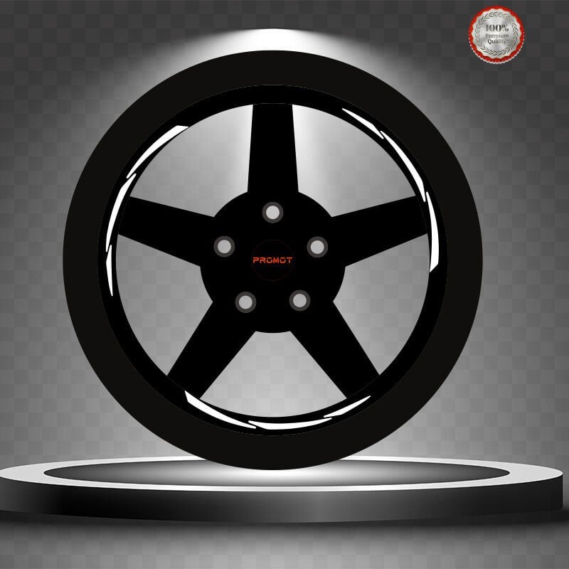 BEYAZ REFLEKTÖRLÜ KESİK JANT ŞERİDİ