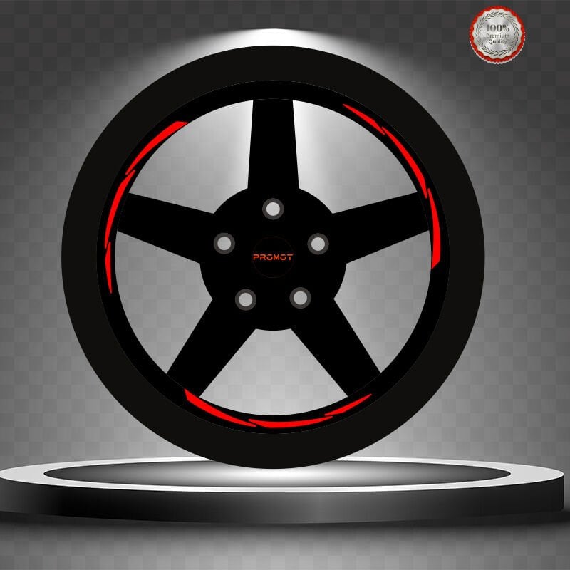 KIRMIZI REFLEKTÖRLÜ KESİK JANT ŞERİDİ