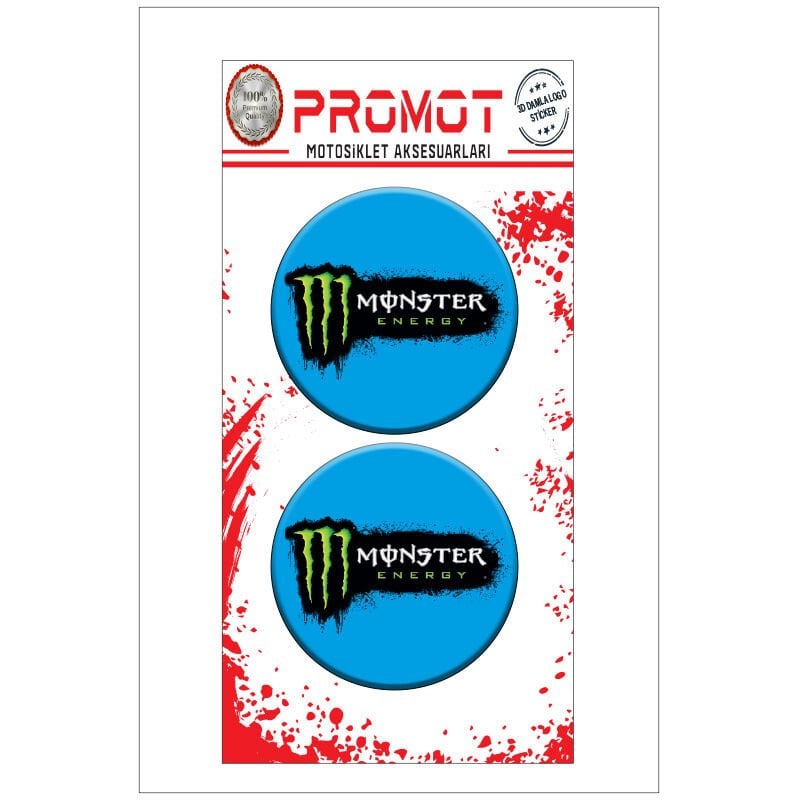 MONSTER TASARIM DAMLA LOGO STİCKER