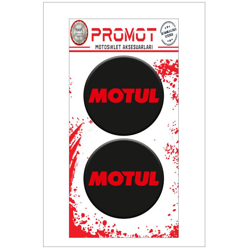 MOTUL TASARIM DAMLA LOGO STİCKER