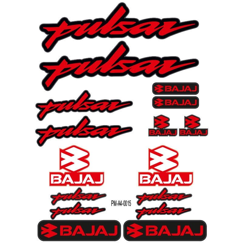 PULSAR UYUMLU A4 ÇOKLU STİCKER SETİ