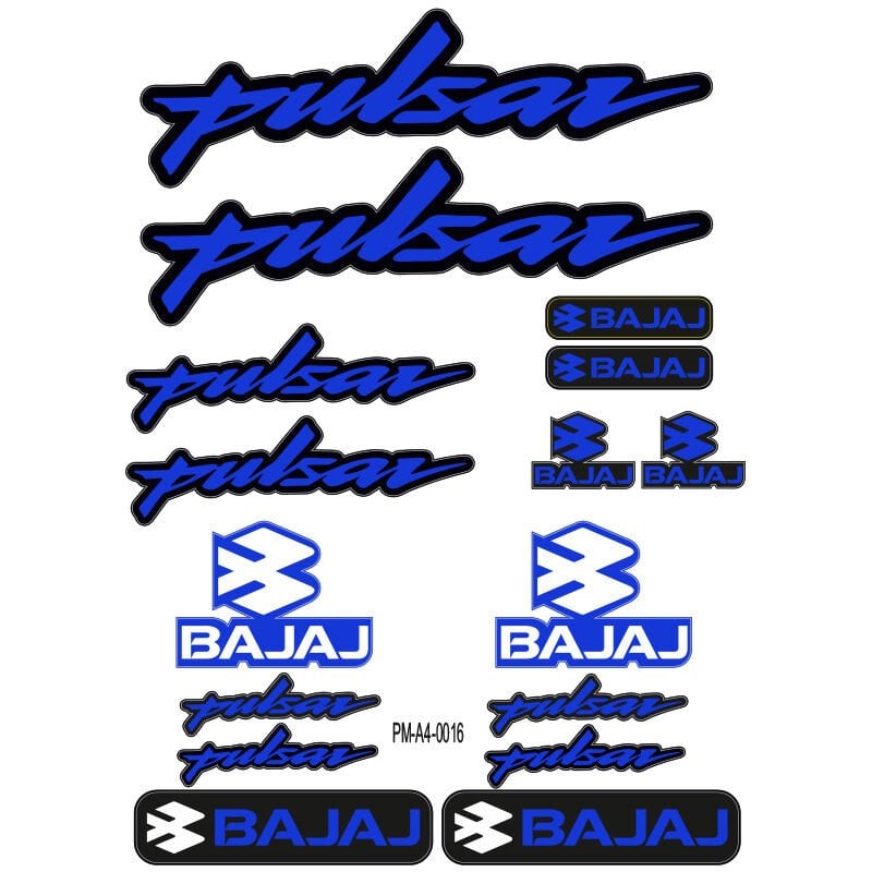 PULSAR UYUMLU A4 ÇOKLU STİCKER SETİ