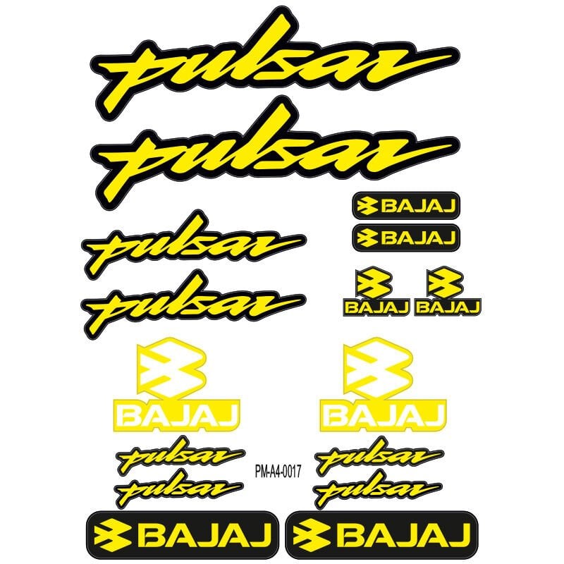PULSAR UYUMLU A4 ÇOKLU STİCKER SETİ