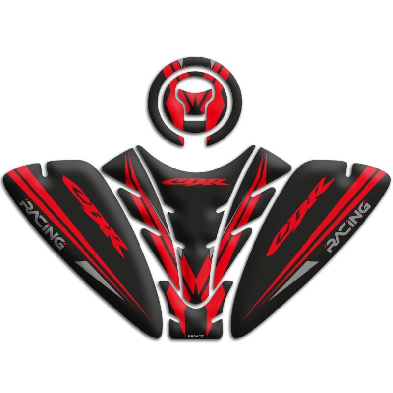 HONDA CBR CC UYUMLU TANK PAD SET KIRMIZI