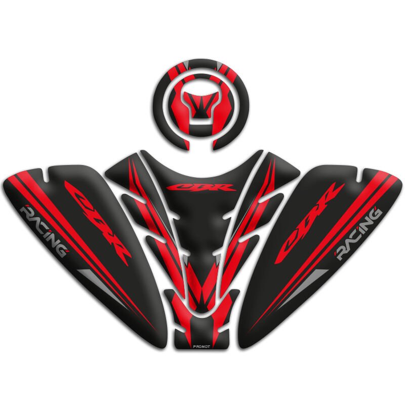 HONDA CBR CC UYUMLU TANK PAD SET KIRMIZI