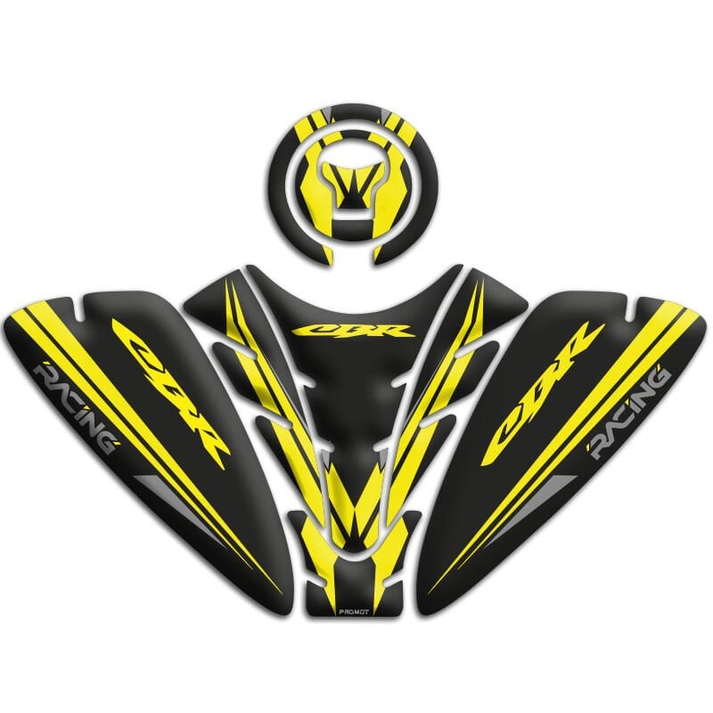 HONDA CBR CC UYUMLU TANK PAD SET SARI