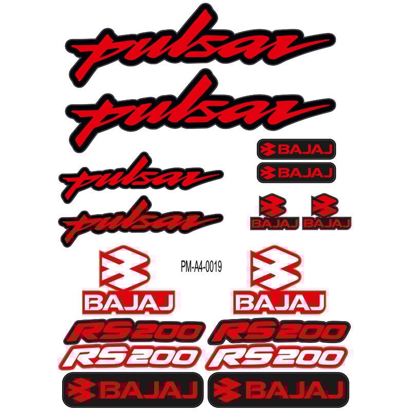 RS 200 UYUMLU A4 ÇOKLU STİCKER SETİ