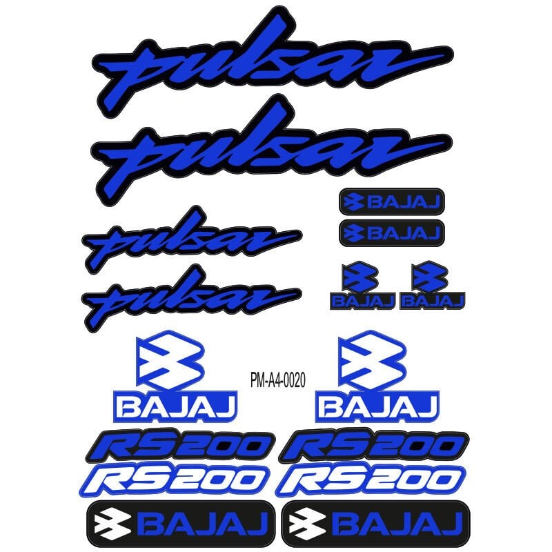 RS 200 UYUMLU A4 ÇOKLU STİCKER SETİ