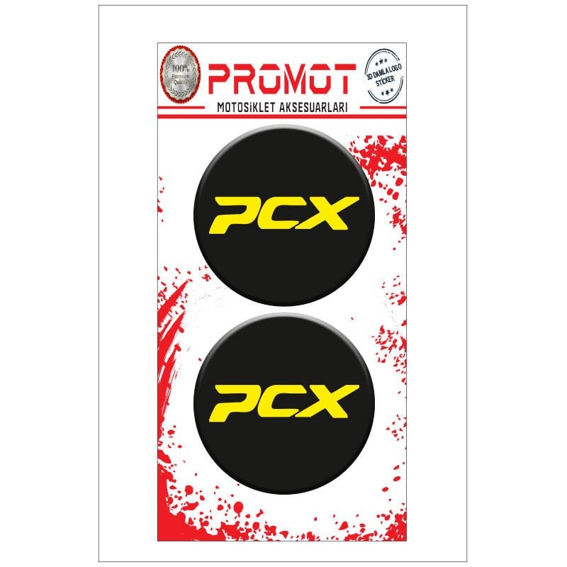 PCX UYUMLU DAMLA LOGO STİCKER