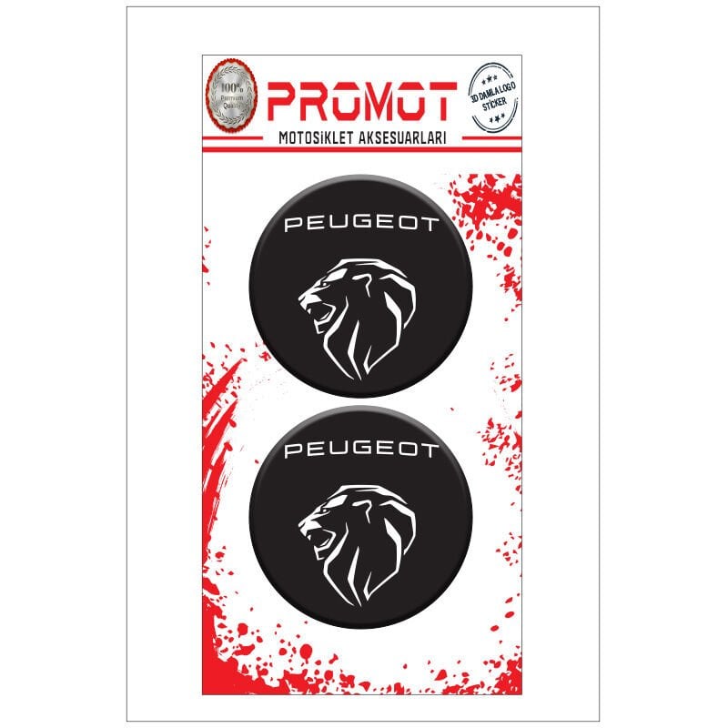 PEUGEOT UYUMLU DAMLA LOGO STİCKER