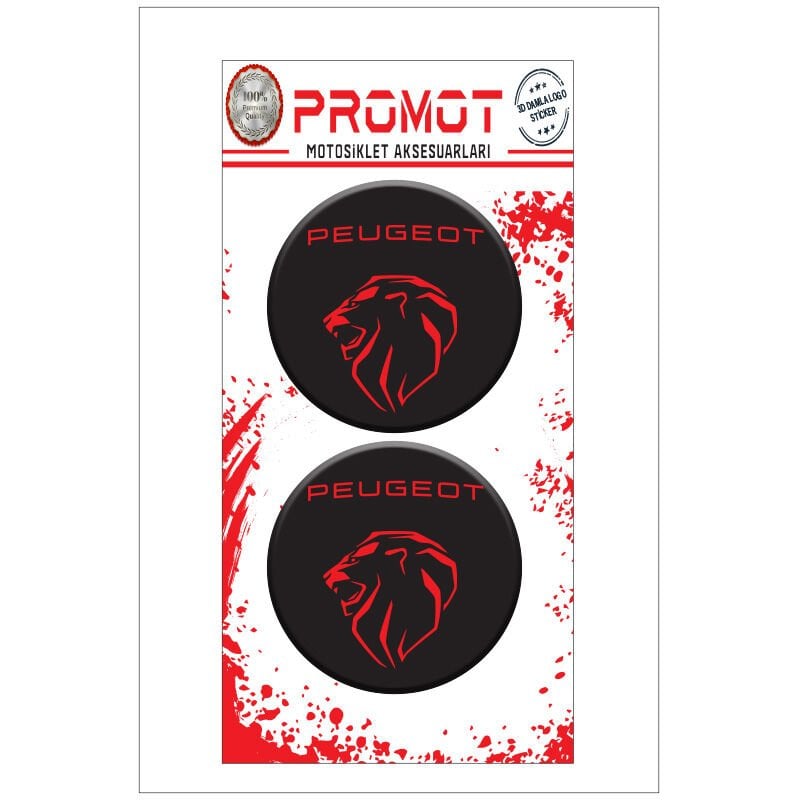 PEUGEOT UYUMLU DAMLA LOGO STİCKER