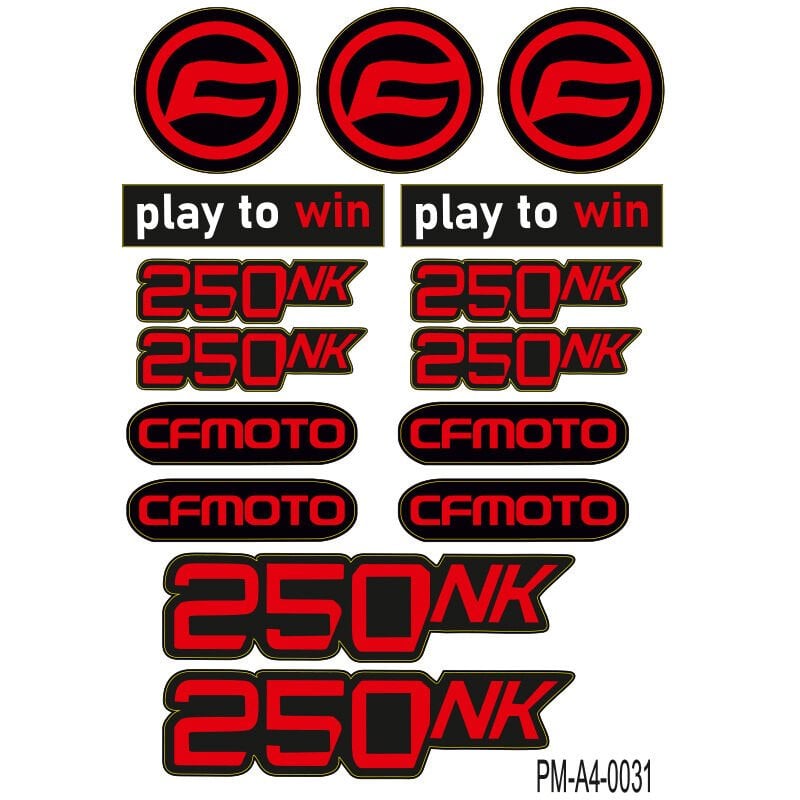 250 NK UYUMLU A4 ÇOKLU STİCKER SETİ