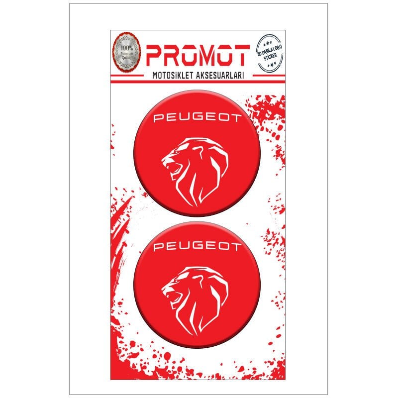 PEUGEOT UYUMLU DAMLA LOGO STİCKER