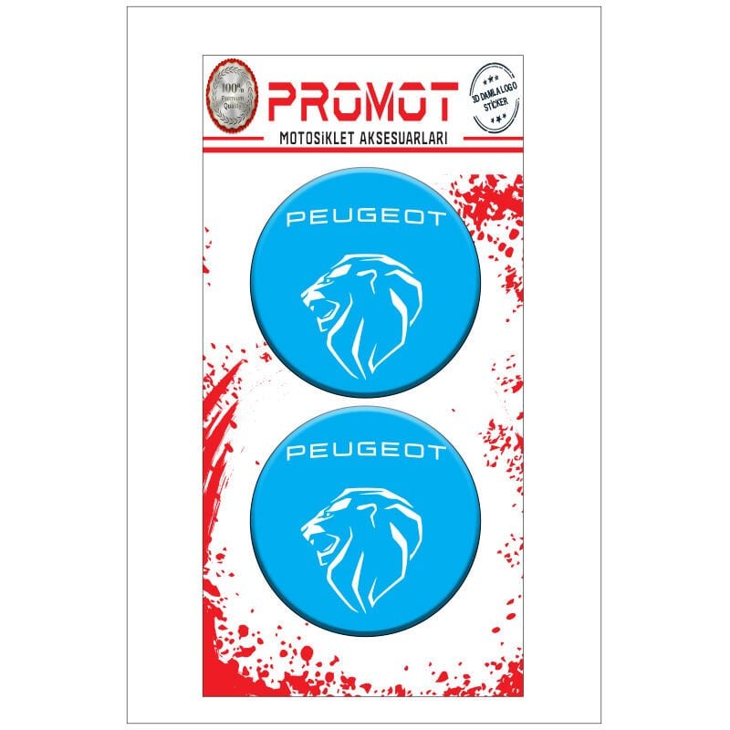 PEUGEOT UYUMLU DAMLA LOGO STİCKER