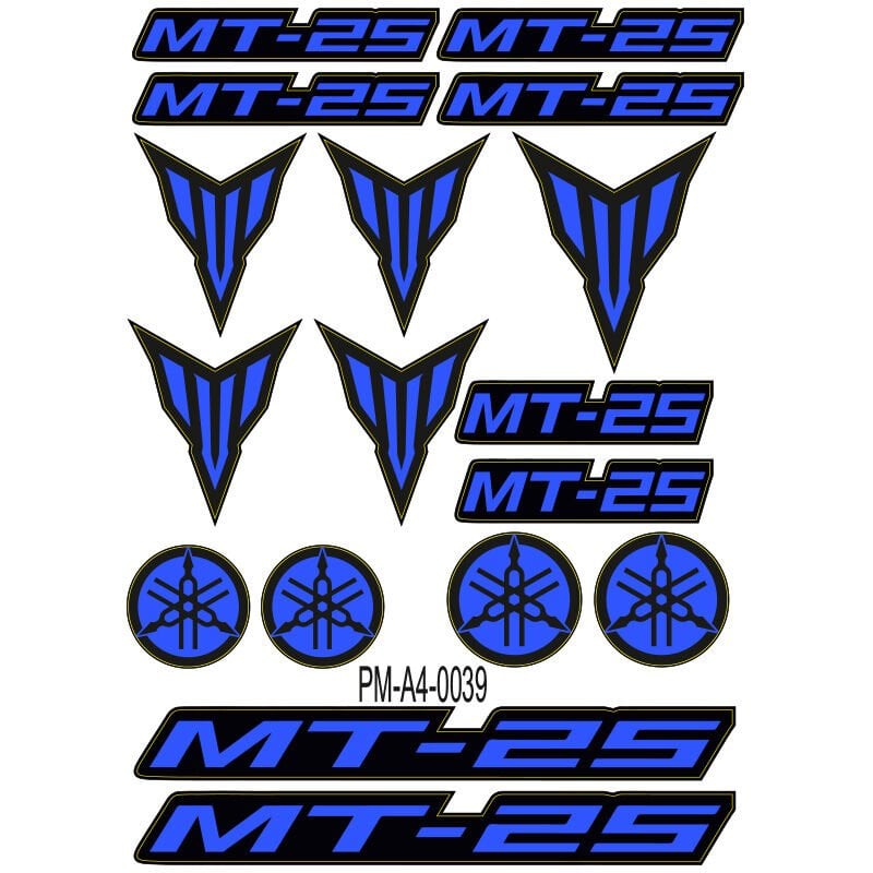 MT25 UYUMLU A4 ÇOKLU STİCKER SETİ