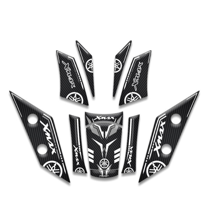 YAMAHA XMAX UYUMLU TANK PAD FULL SET (2018-2022)