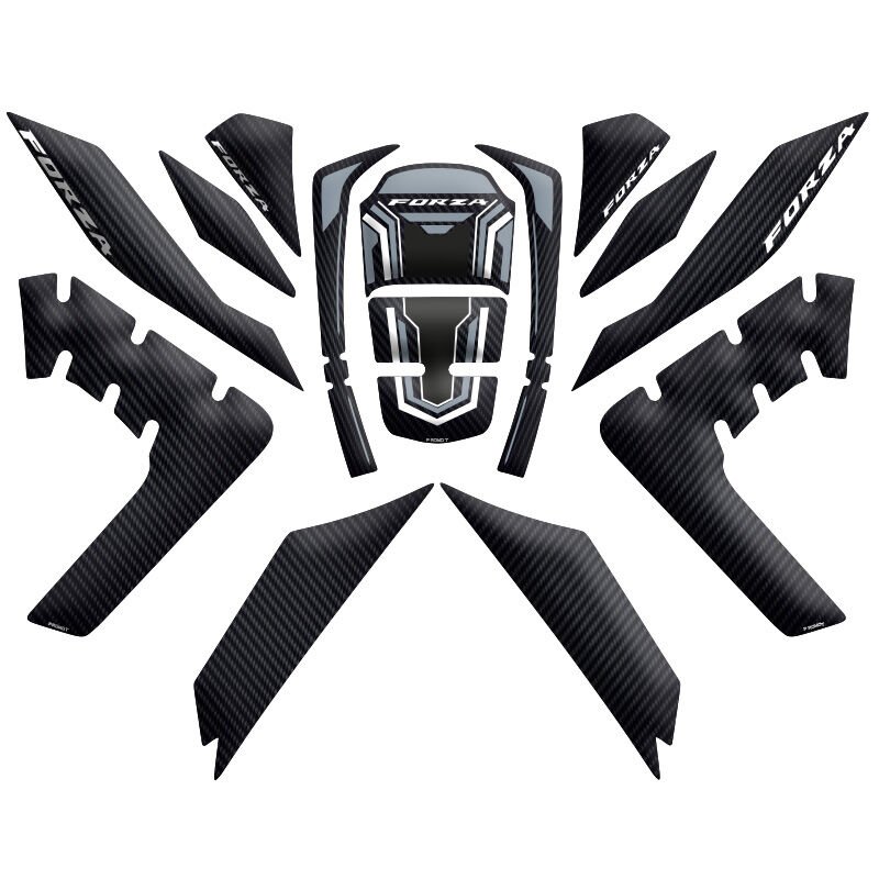 FORZA UYUMLU TANK PAD FULL SET(2018-2024)