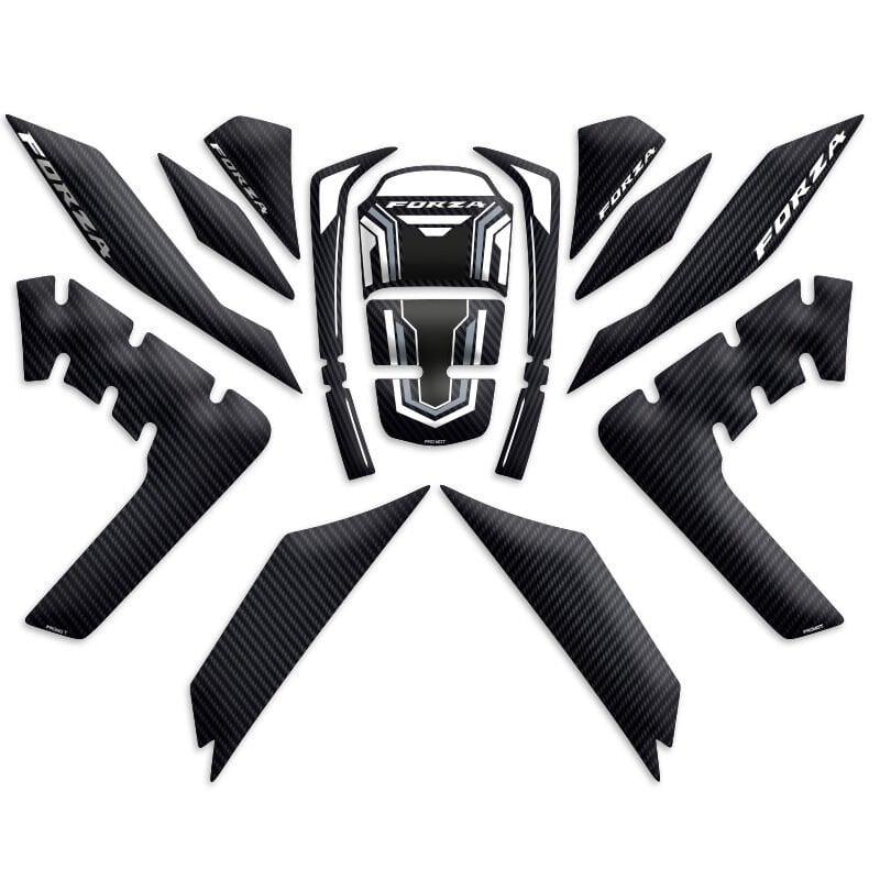 FORZA UYUMLU TANK PAD FULL SET(2018-2024)