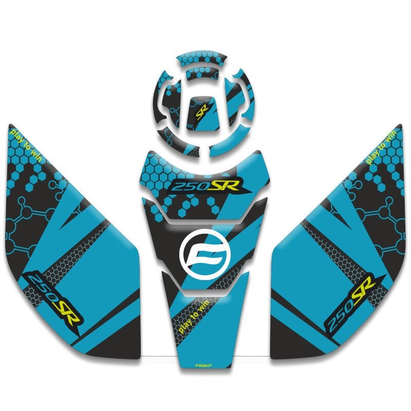 CFMOTO 250SR UYUMLU TANK PAD SET(2021-2026)