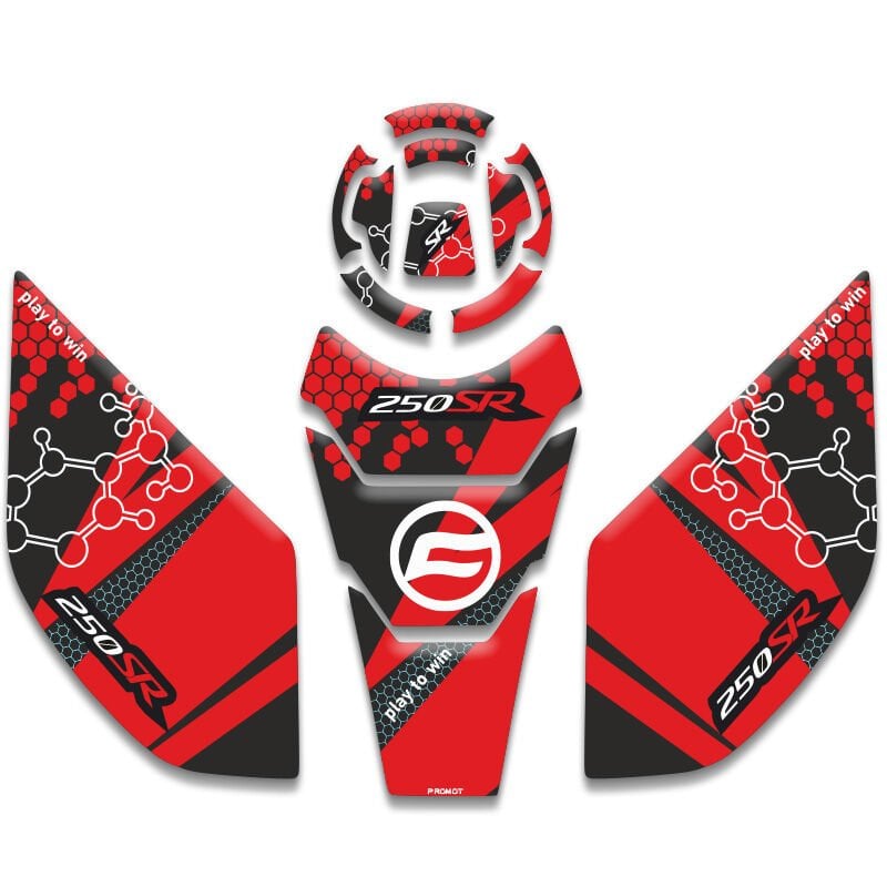 CFMOTO 250SR UYUMLU TANK PAD SET(2021-2026)