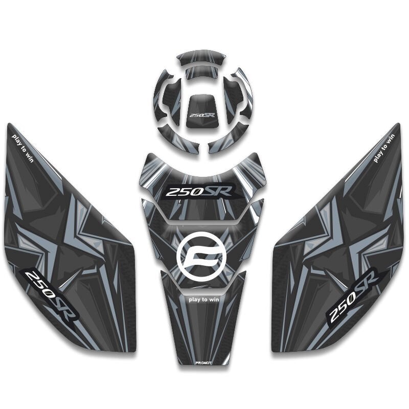 CFMOTO 250SR UYUMLU TANK PAD SET(2021-2026)