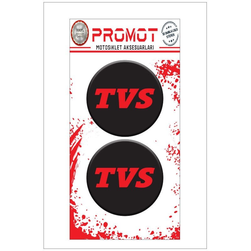 TVS UYUMLU LOGO STİCKER