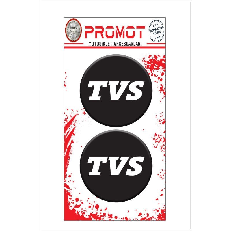 TVS UYUMLU LOGO STİCKER
