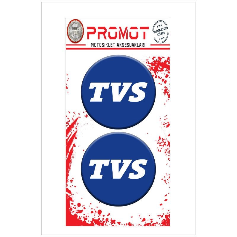 TVS UYUMLU LOGO STİCKER