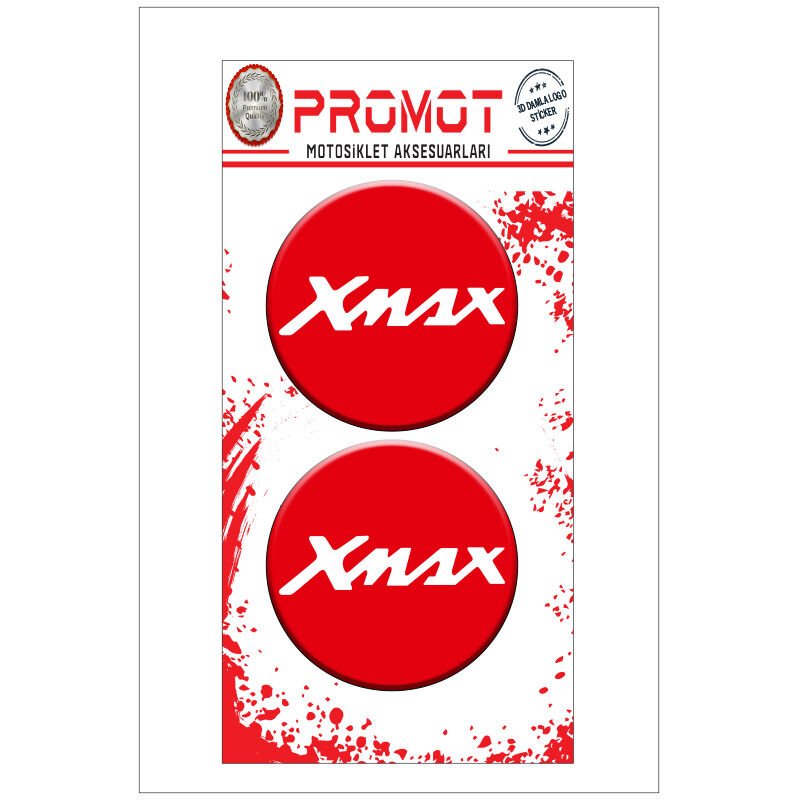 XMAX UYUMLU LOGO STİCKER