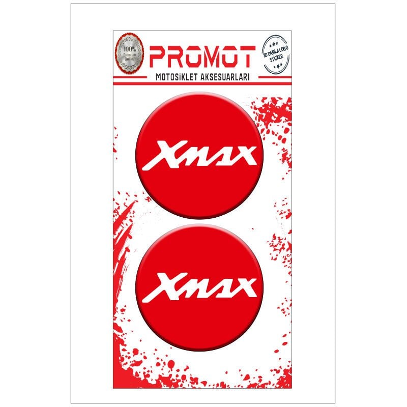 XMAX UYUMLU LOGO STİCKER
