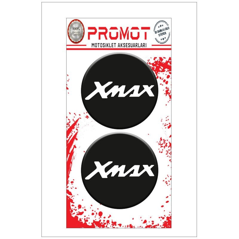 XMAX UYUMLU LOGO STİCKER