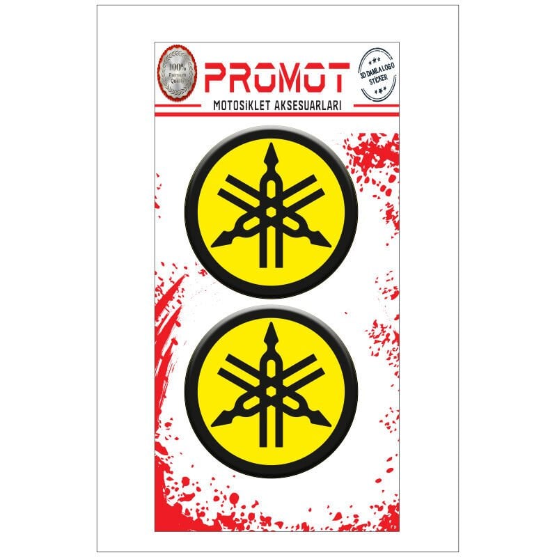 YAMAHA UYUMLU LOGO STİCKER