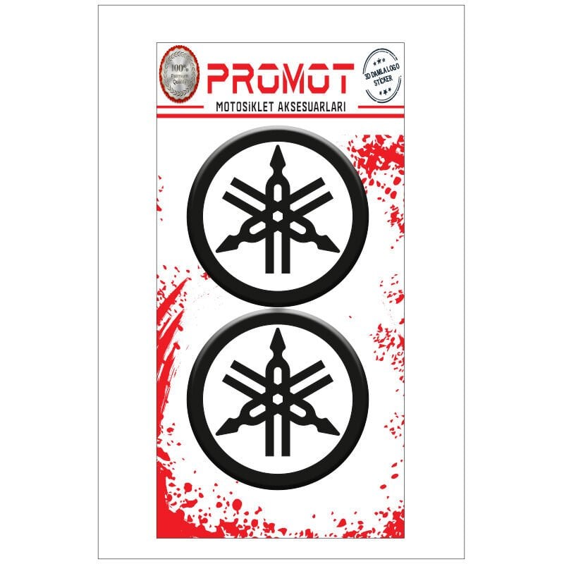 YAMAHA UYUMLU LOGO STİCKER