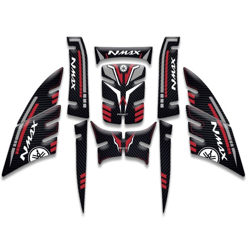 YAMAHA NMAX UYUMLU TANK PAD  SET (2018-2022)