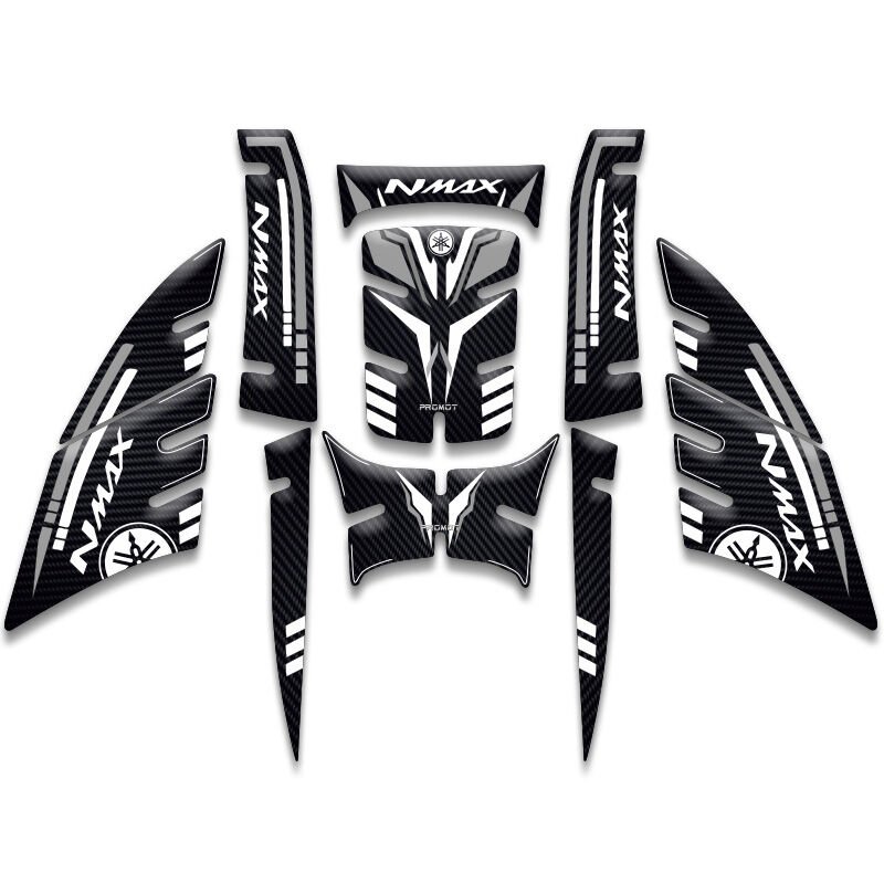 YAMAHA NMAX UYUMLU TANK PAD  SET (2018-2022)