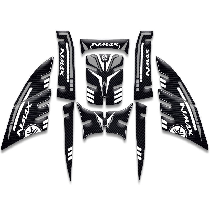 YAMAHA NMAX UYUMLU TANK PAD  SET (2018-2022)